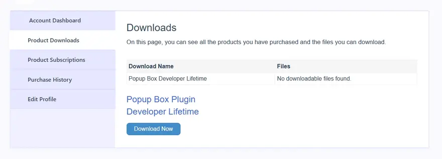 Product Downloads