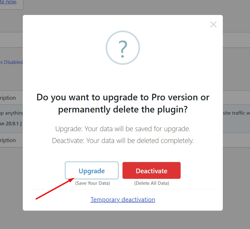 Upgrading To Popup Box New Version