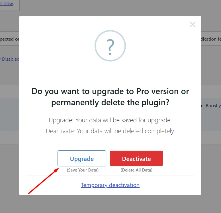 Upgrading To Pro Version